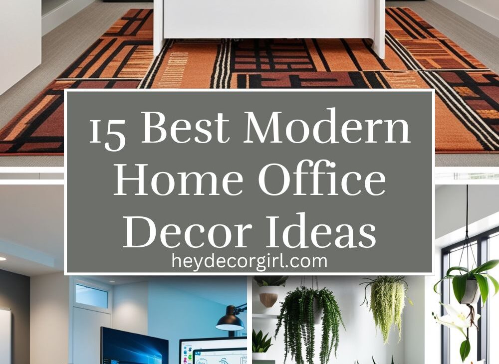 Modern Home Office Decor Ideas