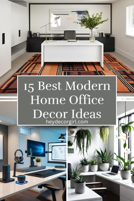 Modern Home Office Decor Ideas