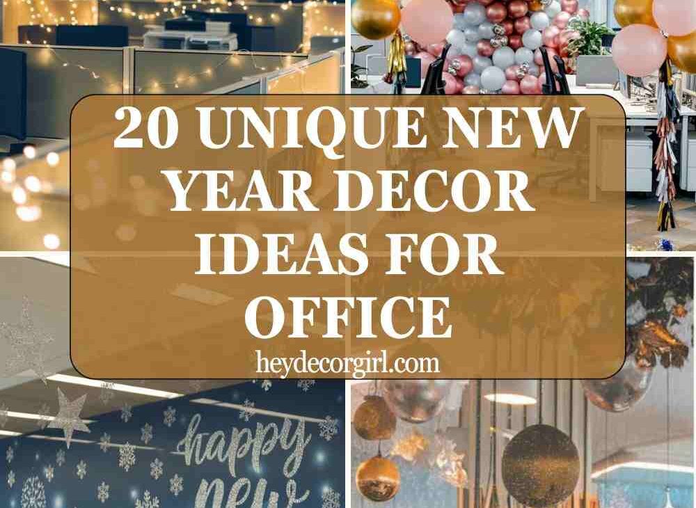 New Year Decor Ideas For Office