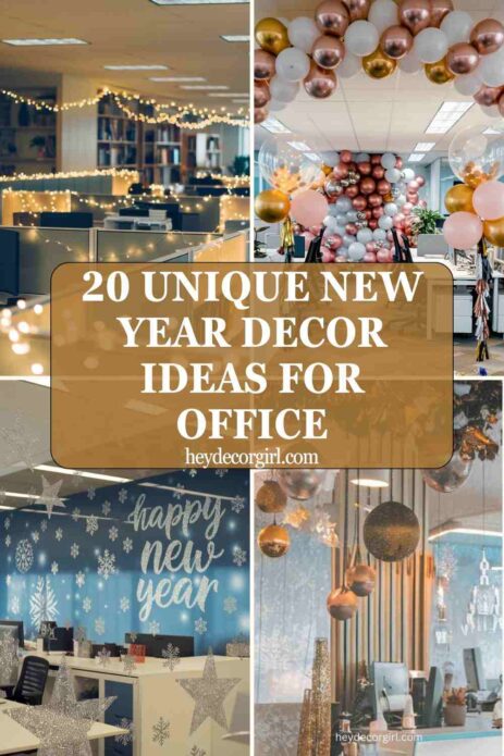 New Year Decor Ideas For Office