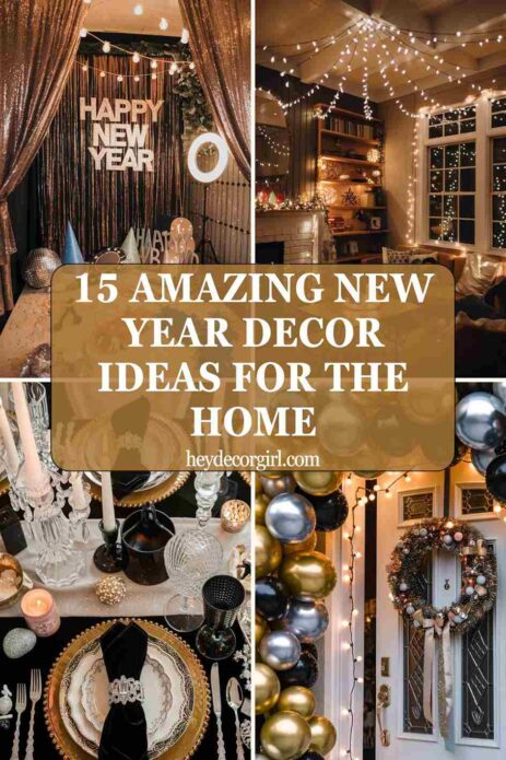 New Year Decor Ideas For The Home