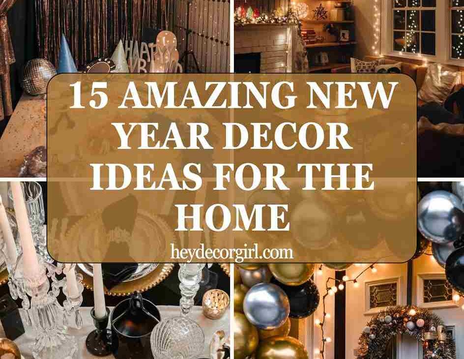 New Year Decor Ideas For The Home