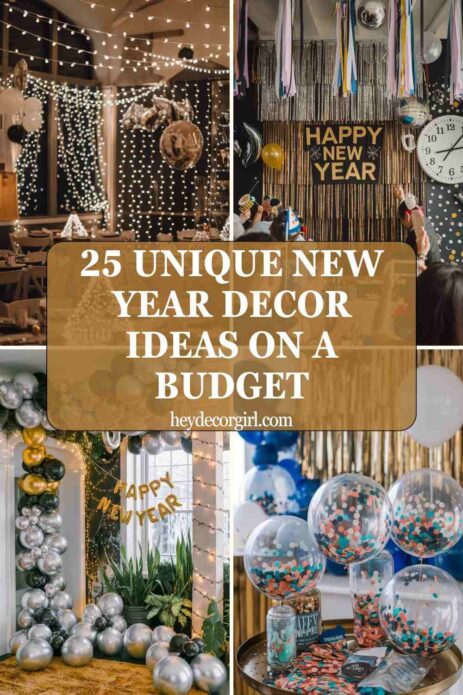 New Year Decor Ideas On A Budget