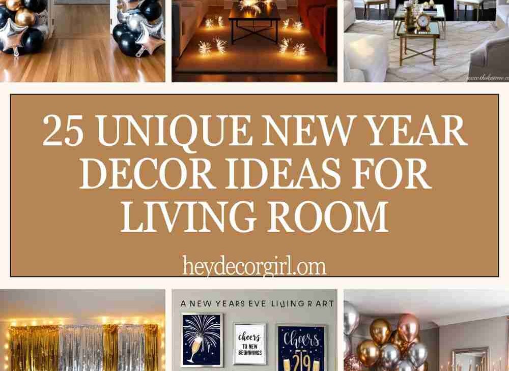 New Year Decor Ideas for Living Room