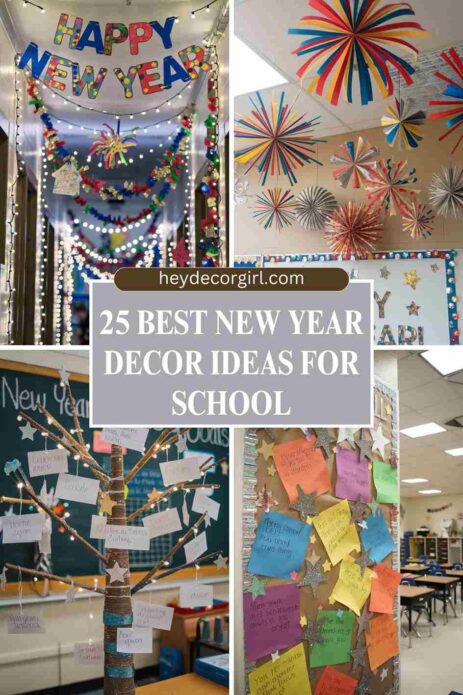 New Year Decor Ideas for School