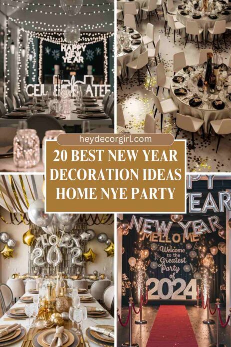 New Year Decoration Ideas Home NYE Party