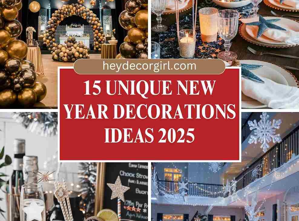 New Year Decorations Ideas 2025