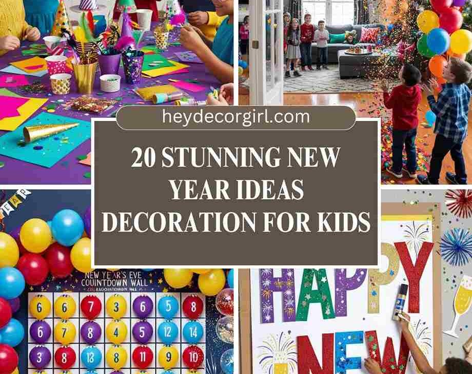 New Year Ideas Decoration For Kids