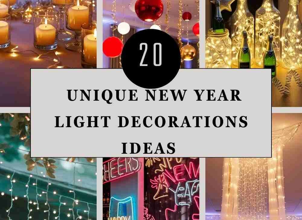 New Year Light Decorations​ Ideas