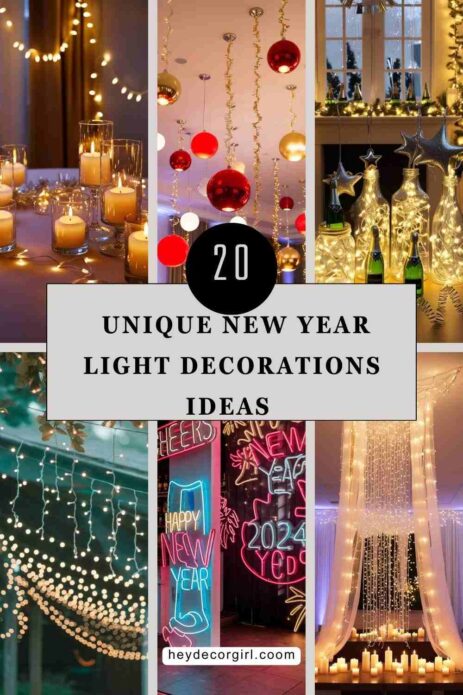 New Year Light Decorations​ Ideas