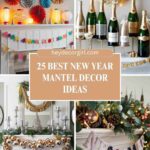 New Year Mantel Decor Ideas