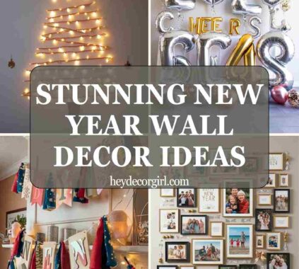 New Year Wall Decor Ideas