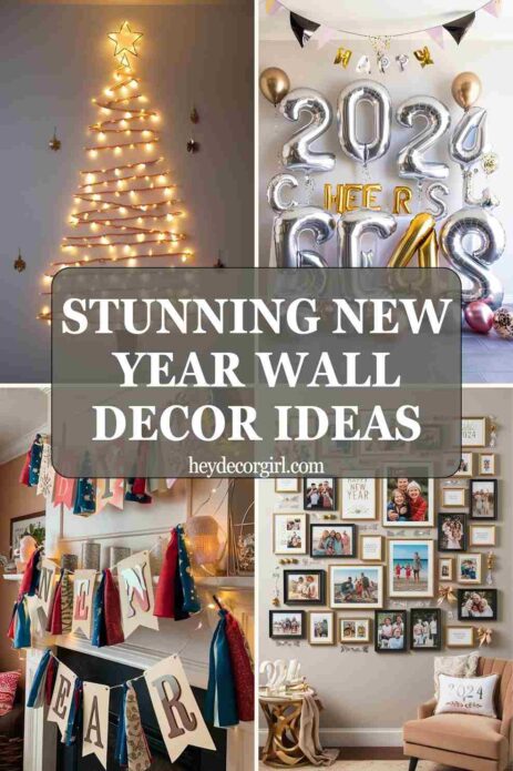 New Year Wall Decor Ideas