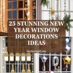 New Year Window Decorations Ideas