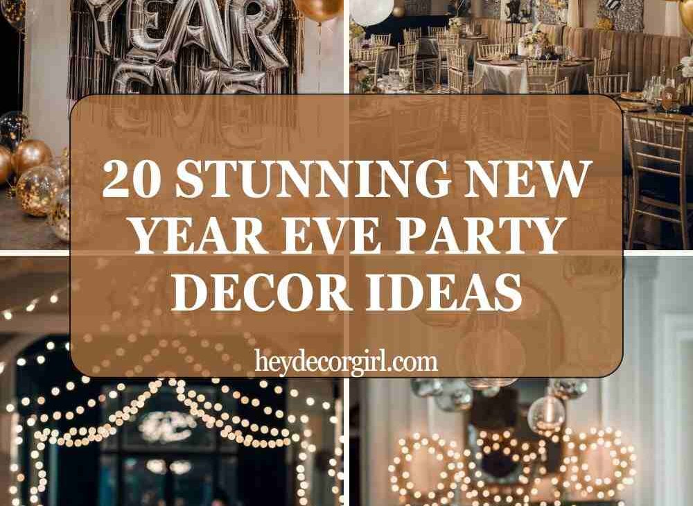 New Year’s Eve Party Decor Ideas