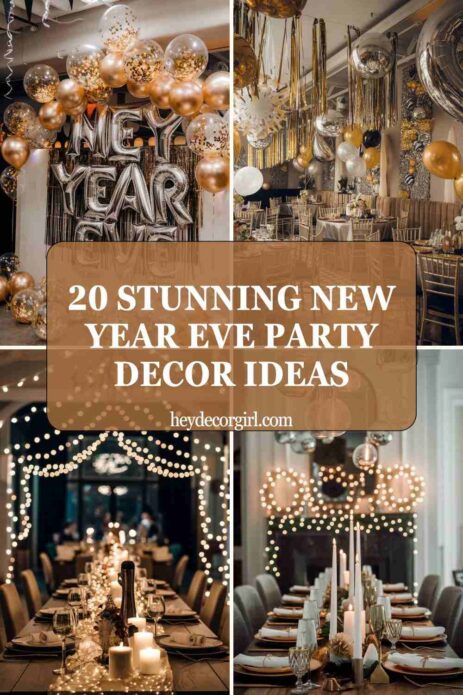 New Year’s Eve Party Decor Ideas