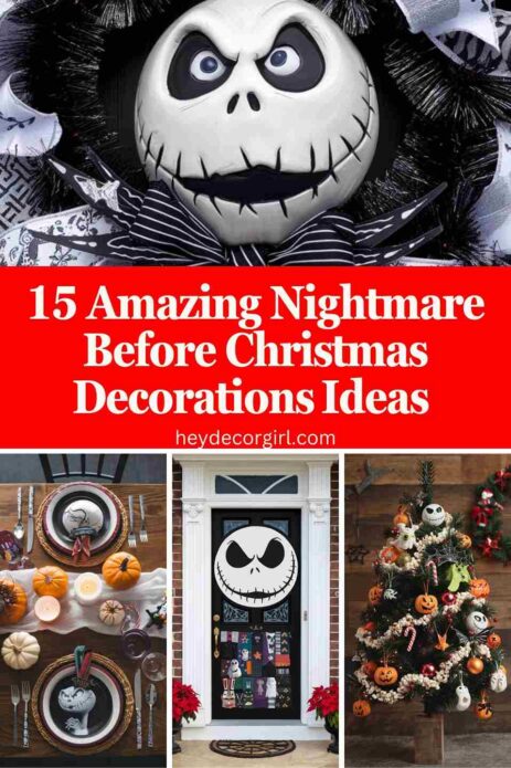 Nightmare Before Christmas Decorations​ Ideas