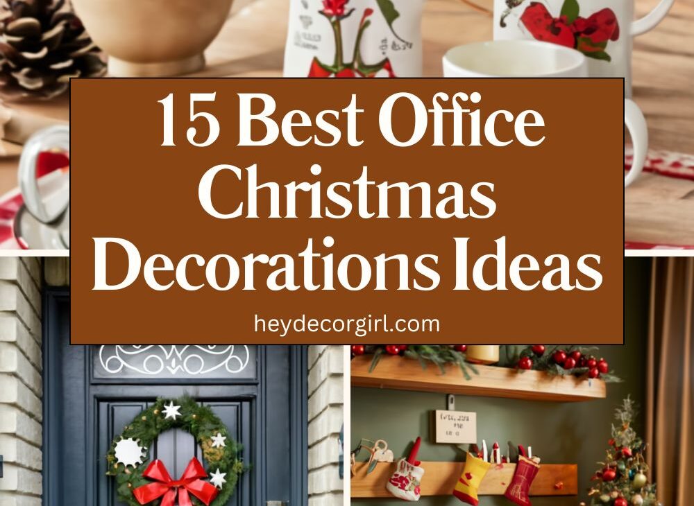 Office Christmas Decorations​ Ideas