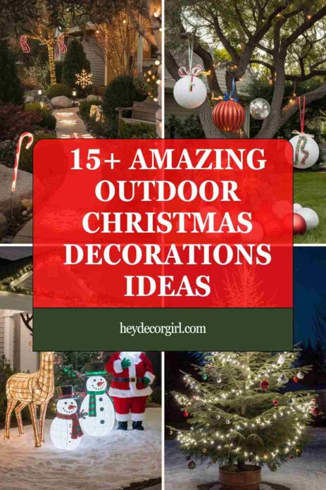 Outdoor Christmas Decorations Ideas