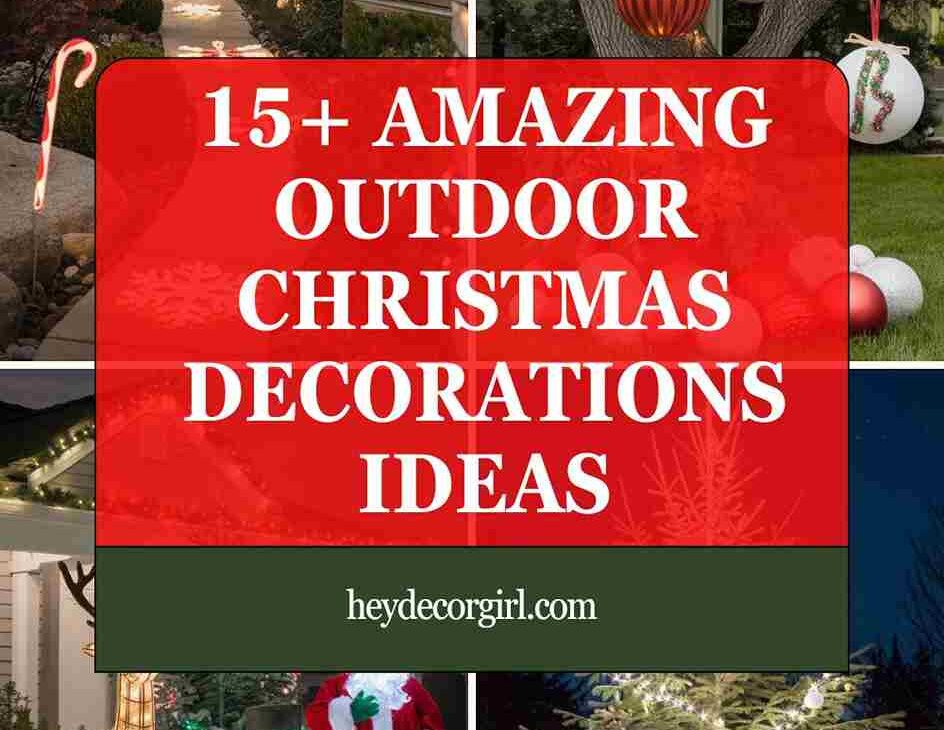 Outdoor Christmas Decorations Ideas