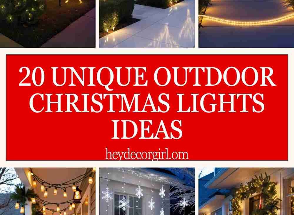 Outdoor Christmas Lights Ideas