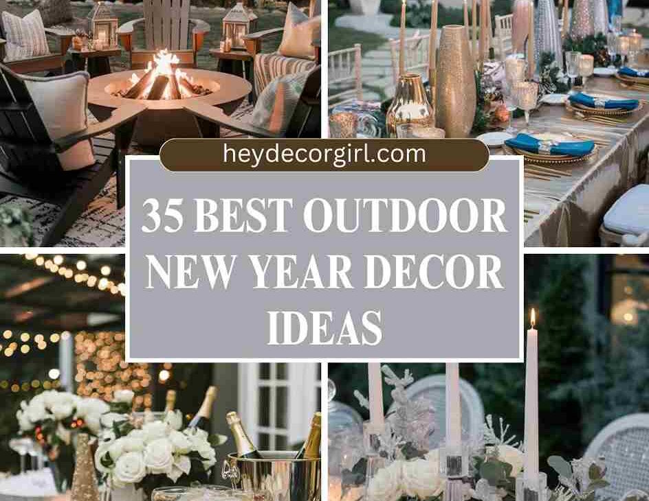 Outdoor New Year Decor Ideas