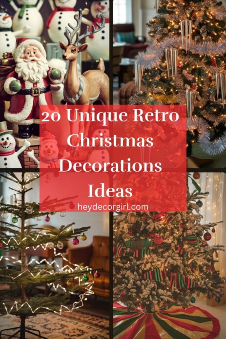 Retro Christmas Decorations​ Ideas