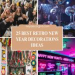 Retro New Year Decorations Ideas