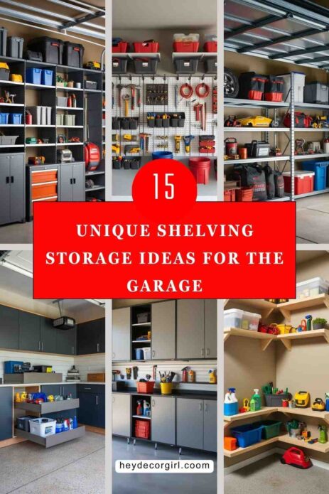 Shelving Storage Ideas For The Garage