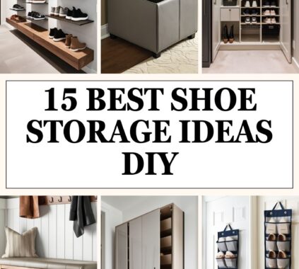 Shoe Storage Ideas DIY