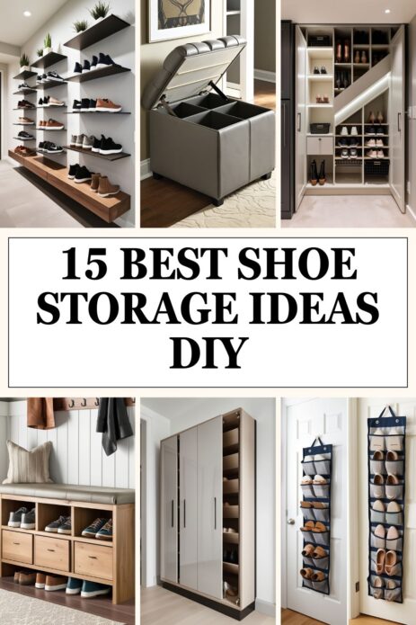 Shoe Storage Ideas DIY