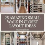 Small Walk In Closet Layout​ Ideas