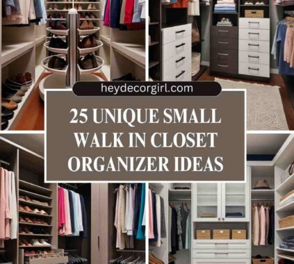 Small Walk In Closet Organizer