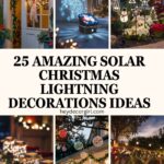 Solar Christmas Lightning Decorations​ Ideas