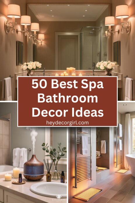 Spa Bathroom Decor​ Ideas