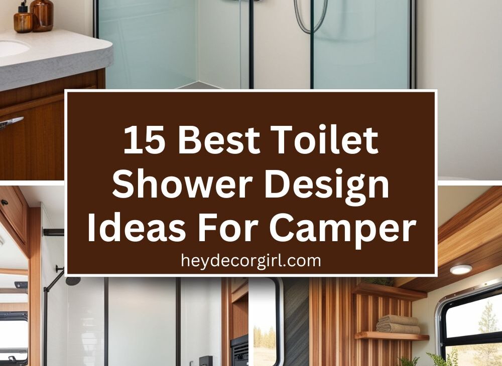 Toilet Shower Design Ideas For Camper