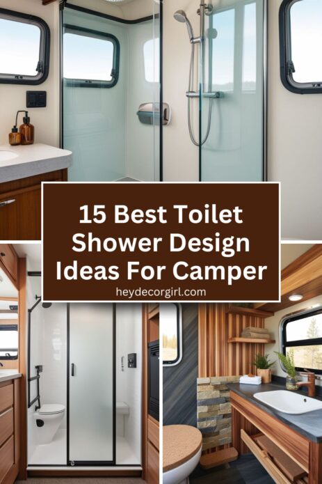 Toilet Shower Design Ideas For Camper