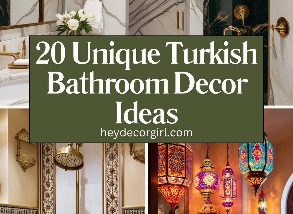 Turkish Bathroom​ Decor Ideas