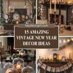 Vintage New Year decor ideas