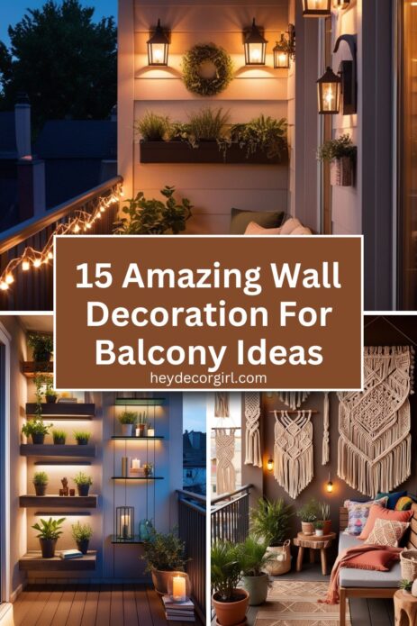 Wall Decoration For Balcony Ideas