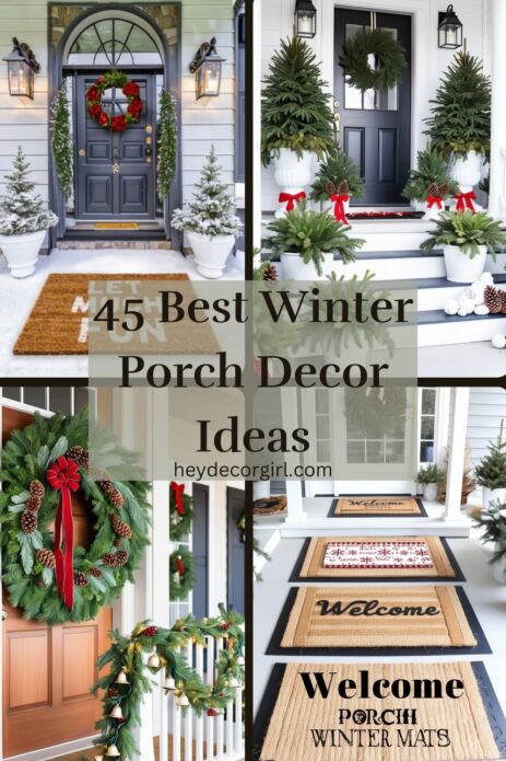 Winter Porch Decor​ Ideas