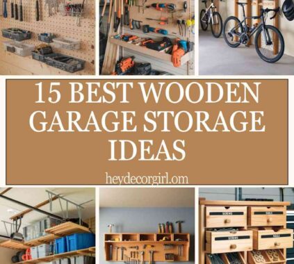 Wooden Garage Storage Ideas