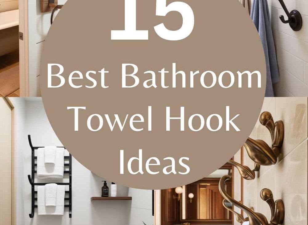 Best Bathroom Towel Hook Ideas