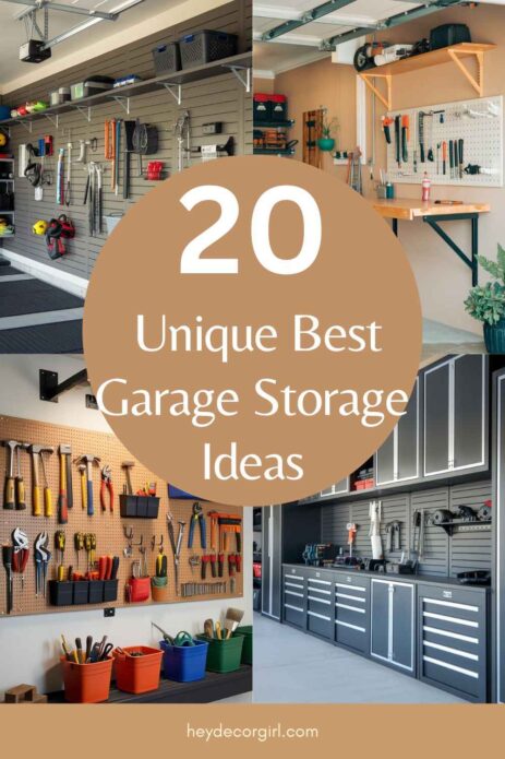 Best Garage Storage Ideas