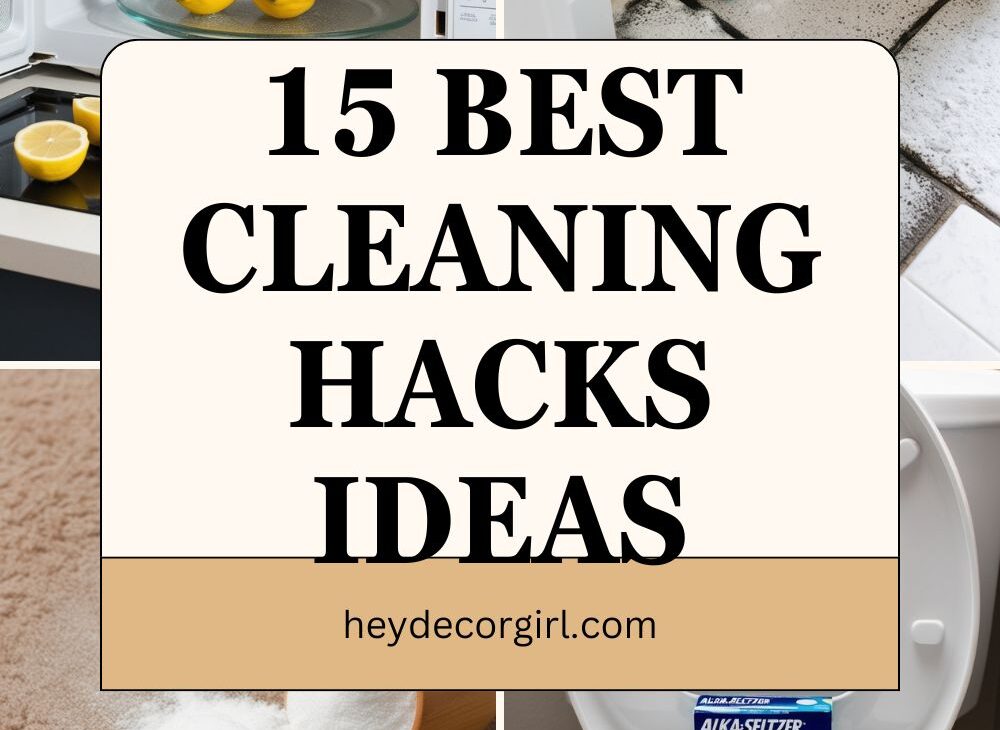 Cleaning Hacks Ideas