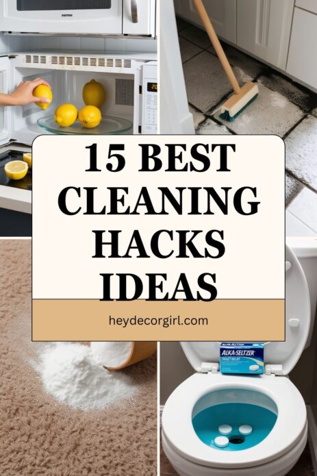 Cleaning Hacks Ideas