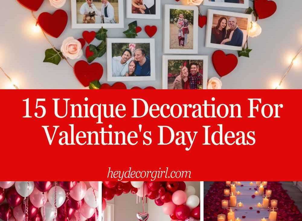 Decoration For Valentine's Day Ideas