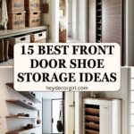 Front Door Shoe Storage Ideas