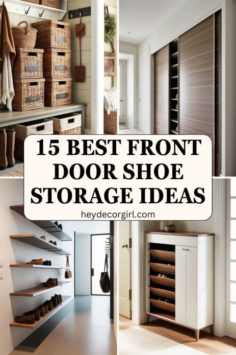 Front Door Shoe Storage Ideas