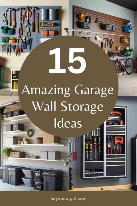 Garage Wall Storage Ideas